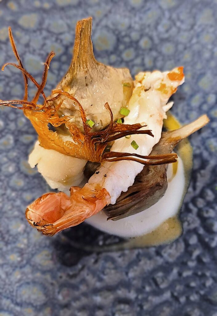 Menú degustación en Laguardia con platos de temporada